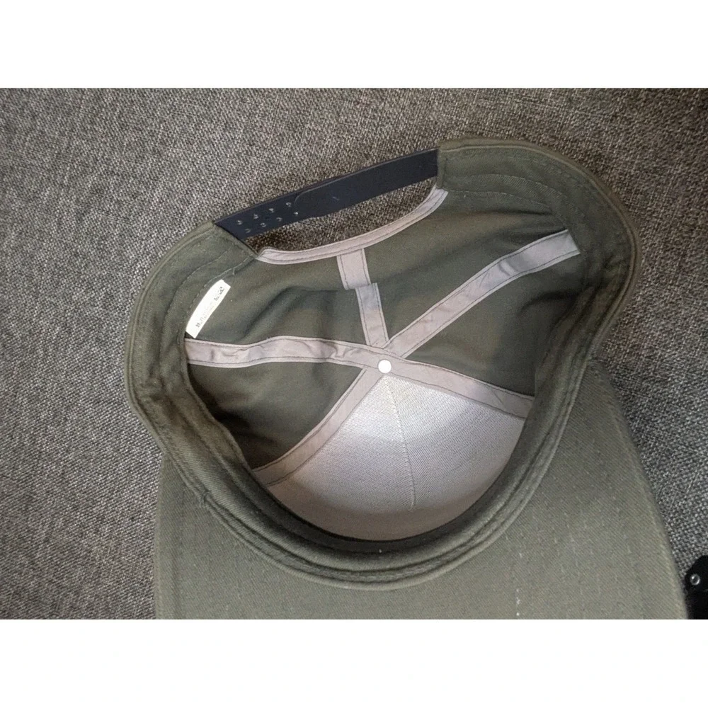 Mountain Hardwear Gray Snapback Hat Outdoor Logo Hiking‎ Cap Men's One Size